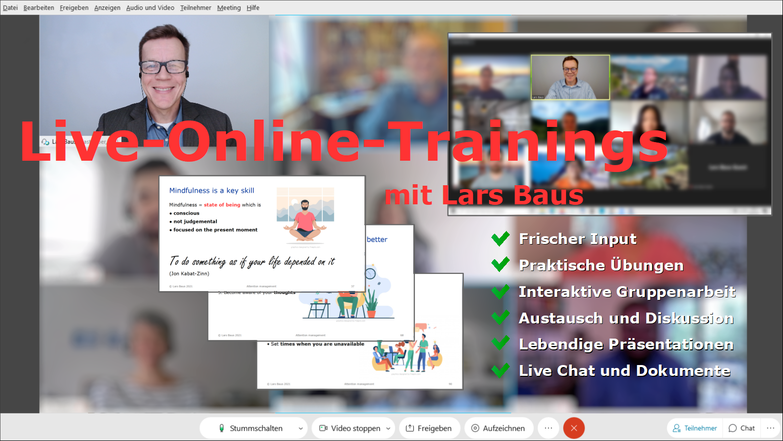 Live-Online-Training mit Lars Baus